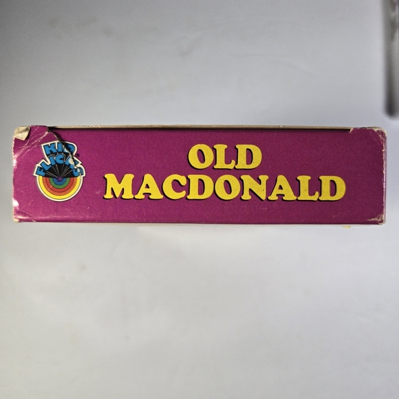Old MacDonald VHS By Kid Flicks 1988 - Picture 5 of 5